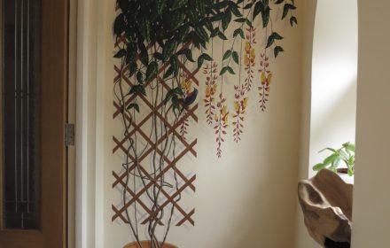 Trompe l’oeil mural –  private residence Surrey
