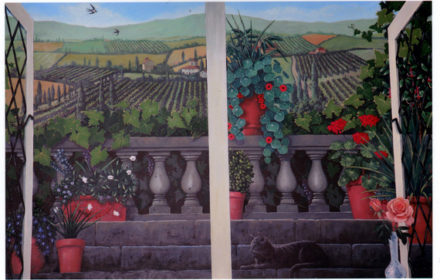 Mural – private residence, Bournemouth