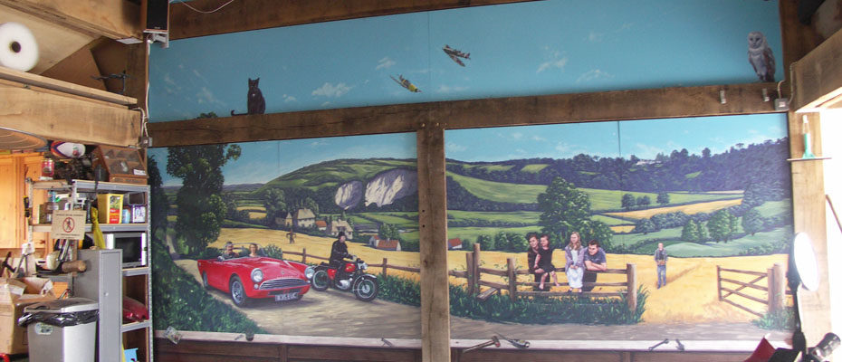 Garage Mural