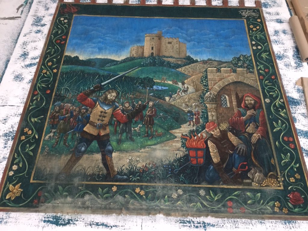 Painted Tapestry Scenic art